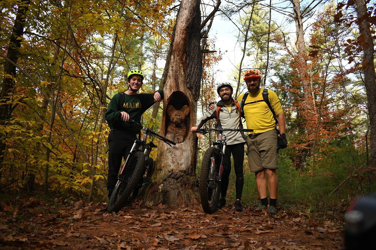 Bear brook state discount park mountain biking